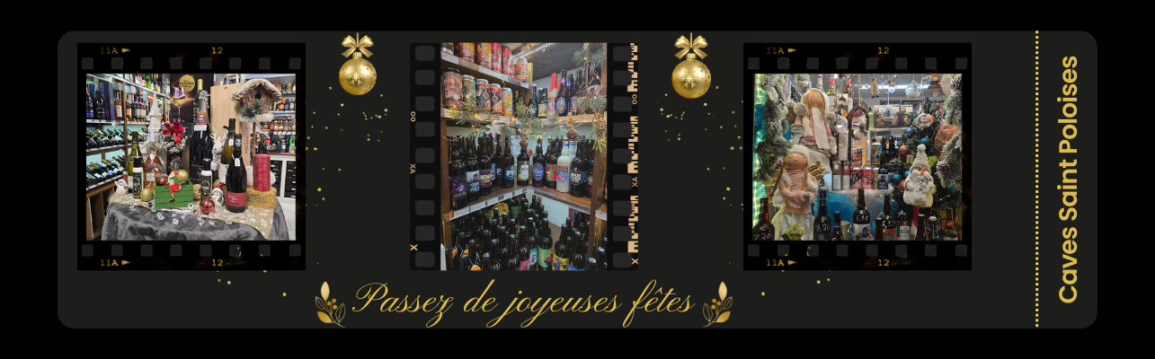 Les caves saint poloises vous souhaite de bonnes fêtes !